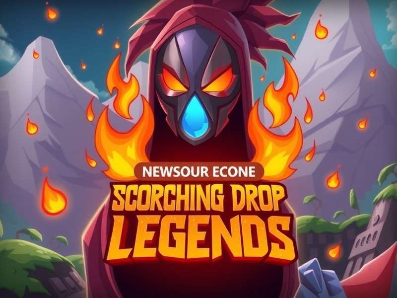 Scorching Drop Legend Game Banner